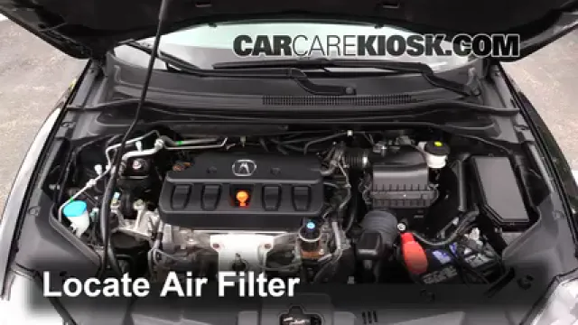 2013 Acura ILX 2.0L 4 Cyl. Filtro de aire (motor) Cambio